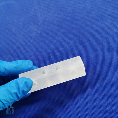 Parti di perforazione in quarzo ad alta temperatura e di alta purezza su misura in fabbrica