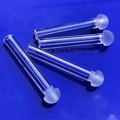 Tubo di quarzo per lampadina resistente alle alte temperature su misura