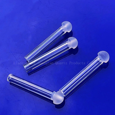 Tubo di quarzo per lampadina resistente alle alte temperature su misura