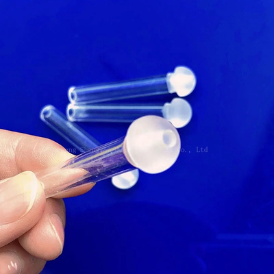 Tubo di quarzo per lampadina resistente alle alte temperature su misura