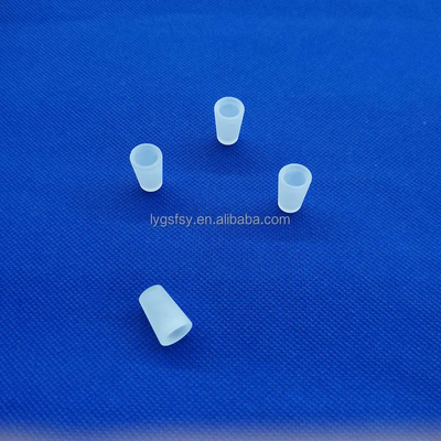 Parti di quarzo perforato opaco su misura professionale resistenti alle alte temperature