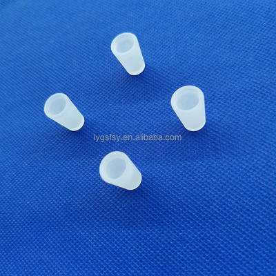 Parti di quarzo perforato opaco su misura professionale resistenti alle alte temperature