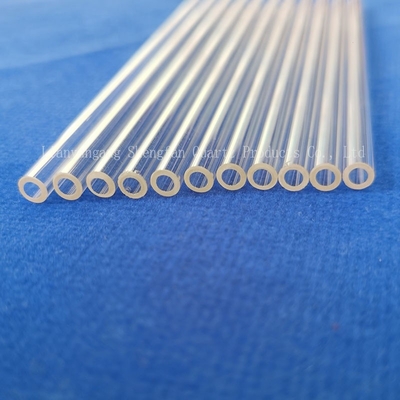Fabbrica di tubi di quarzo trasparenti ad alta temperatura fornitore di tubi di quarzo trasparenti vetro con produttore professionale