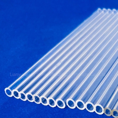 Fabbrica di tubi di quarzo trasparenti ad alta temperatura fornitore di tubi di quarzo trasparenti vetro con produttore professionale