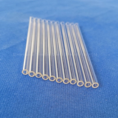 Fabbrica di tubi di quarzo trasparenti ad alta temperatura fornitore di tubi di quarzo trasparenti vetro con produttore professionale