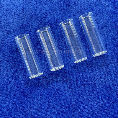 Fabbrica Custom Alta temperatura e resistente alla corrosione Quartz tubo fine sigillamento perforato