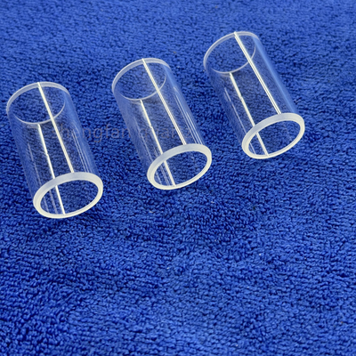 Anelli di quarzo lucidati trasparenti resistenti alla corrosione ad alta temperatura personalizzati
