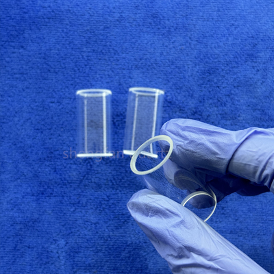 Anelli di quarzo lucidati trasparenti resistenti alla corrosione ad alta temperatura personalizzati