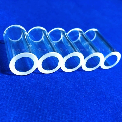 Anelli di quarzo lucidati trasparenti resistenti alla corrosione ad alta temperatura personalizzati