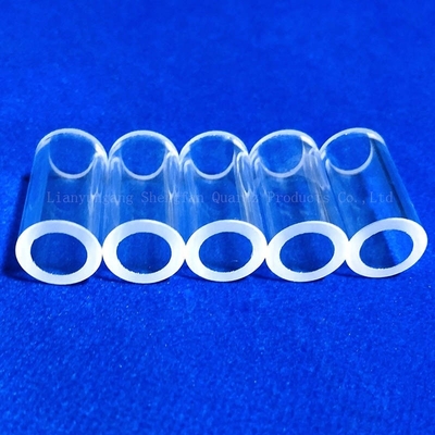 Anelli di quarzo lucidati trasparenti resistenti alla corrosione ad alta temperatura personalizzati