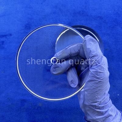 Fabbrica carta di vetro laser perforata ad alta purezza a base di quarzo