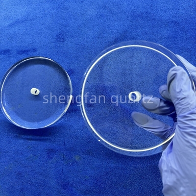 Fabbrica carta di vetro laser perforata ad alta purezza a base di quarzo