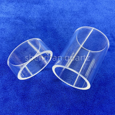 Tubo di vetro al quarzo per alta precisione e alta resistenza nei campi scientifici industriali