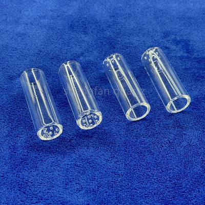 Fabbrica Bicchiere di quarzo trasparente resistente alla corrosione su misura