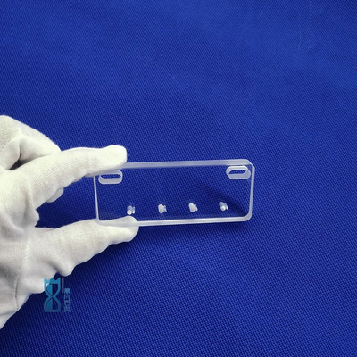 Fabbrica di vetro di quarzo perforato ad alta purezza a penetrazione fissa UV