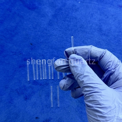 2.1 mm di diametro Quartz Glass Rod Frosted Transparent