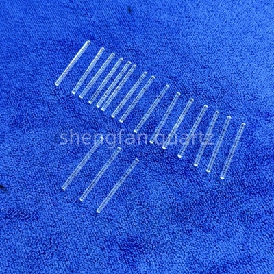 2.1 mm di diametro Quartz Glass Rod Frosted Transparent