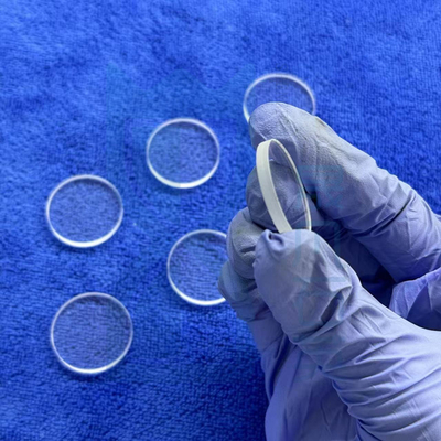 Wafer di quarzo fuso trasparente ad alta penetrazione per semiconduttori