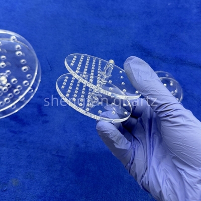 Finitura CNC Saldatura di fogli di quarzo ad alta temperatura su misura