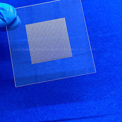 99.99% Placca di quarzo ad alta purezza, scanalatura laser, fuso di silice, vetro di quarzo, vetro di vetro, vetro di quarzo