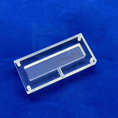 Macchinatura CNC di Quartz Foratura e scanalatura della lamiera Alta precisione Alta temperatura