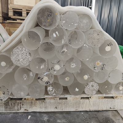 Alta purezza 99,99% quarzo Materiale grezzo quarzo Peso Alta resistenza alle temperature 1200°C