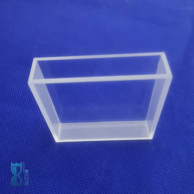 Misurazione speciale di laboratorio su misura Cuvette di quarzo fuso liquido resistente alla corrosione