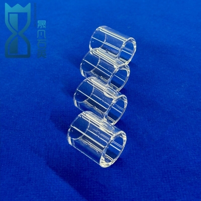 Fornitore Tubo di vetro al quarzo lucidato su misura resistente alle alte temperature