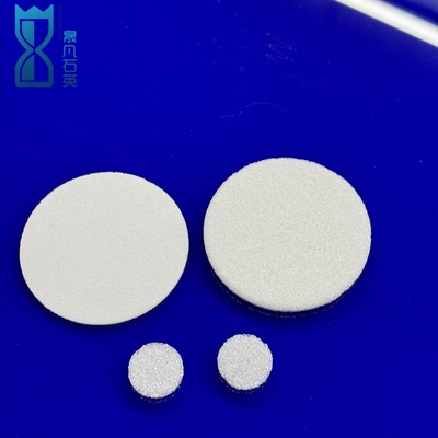 Fabbrica Custom Quartz Sand Core Quartz Filter G00 / G0 / G1 / G2 / G3 Dimensioni
