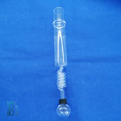 Fabbrica strumento di quarzo su misura laboratorio tubo di vetro di quarzo resistente alle alte temperature