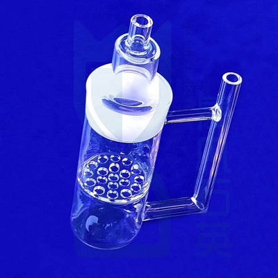 Fabbrica strumento di quarzo su misura laboratorio tubo di vetro di quarzo resistente alle alte temperature