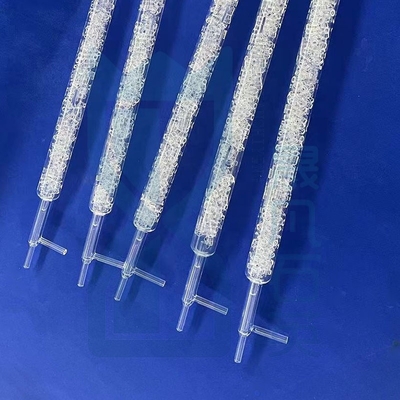 tubo di condensazione di quarzo su misura di laboratorio tubo di vetro di quarzo tubo di prova di quarzo