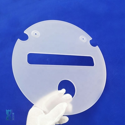 Quarzo di laboratorio speciale, resistente alla corrosione, frullato a forma di chip di quarzo, foglio perforato, quarzo fuso