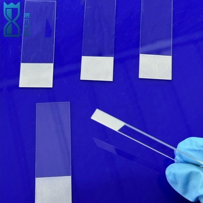 Carta di vetro di quarzo ottico personalizzato Quarzo ghiacciato di fiocco Quarzo vetro di finestra Alta trasmissione luminosa