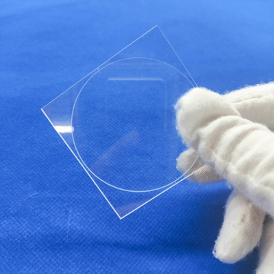 Semiconduttore Quartzo rotondo quadrato vetrina resistente alle alte temperature