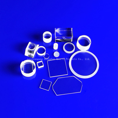 Fabbrica Alta trasparenzaSilica fusa optica personalizzata Quarzo lamiera di vetro in varie dimensioni