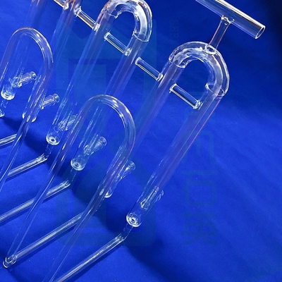 Tubo di vetro di quarzo resistente alla corrosione ad alta temperatura personalizzato
