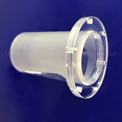 Fabbrica di tubi di vetro di quarzo perforati a temperatura elevata sigillati