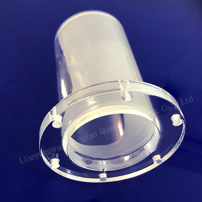 Fabbrica di tubi di vetro di quarzo perforati a temperatura elevata sigillati