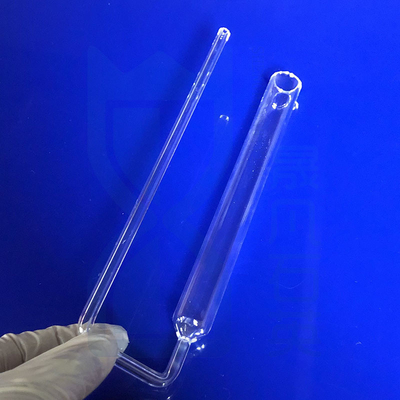 Fabbrica laboratorio personalizzato speciale tubo di vetro di quarzo strumento di vetro di quarzo