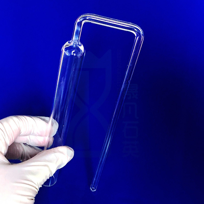 Fabbrica laboratorio personalizzato speciale tubo di vetro di quarzo strumento di vetro di quarzo
