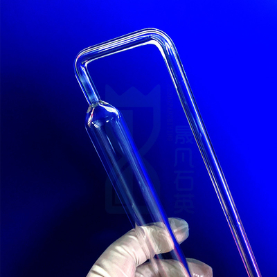 Fabbrica laboratorio personalizzato speciale tubo di vetro di quarzo strumento di vetro di quarzo