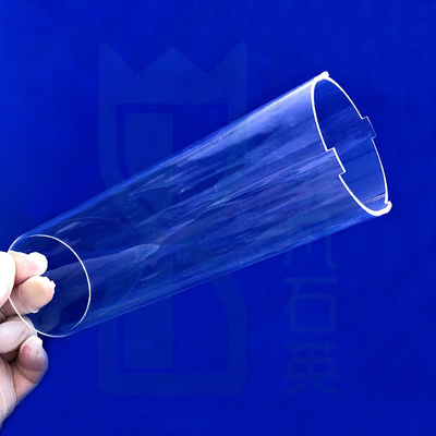 Alte temperature resistenti alla corrosione Alta permeabilità Quarzo tubo di vetro Quarzo fuso