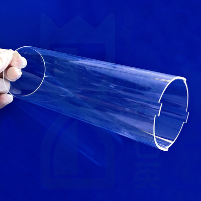 Alte temperature resistenti alla corrosione Alta permeabilità Quarzo tubo di vetro Quarzo fuso