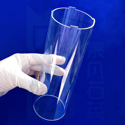 Alte temperature resistenti alla corrosione Alta permeabilità Quarzo tubo di vetro Quarzo fuso