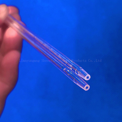 Fabbrica Resistenza ad alte temperature su misura 1mm-10mm Piccolo diametro tubo di vetro di quarzo capillare