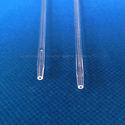 Fabbrica Resistenza ad alte temperature su misura 1mm-10mm Piccolo diametro tubo di vetro di quarzo capillare