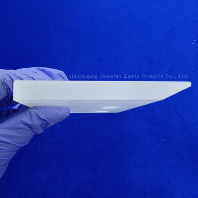 Personalizzare foglio quadrato di parete spessa ghiacciata Quarzo Taglio Punch Plate