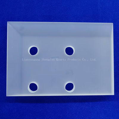 Personalizzare foglio quadrato di parete spessa ghiacciata Quarzo Taglio Punch Plate