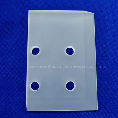 Personalizzare foglio quadrato di parete spessa ghiacciata Quarzo Taglio Punch Plate